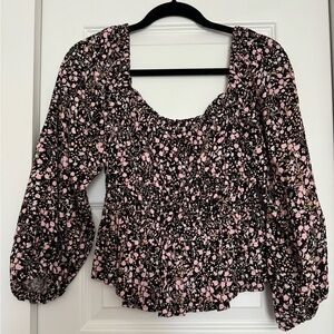 Jcrew Floral Blouse